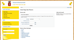 Desktop Screenshot of buonconvento.albopretorio-online.com